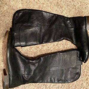 Frye, leather size 7 riding boots.